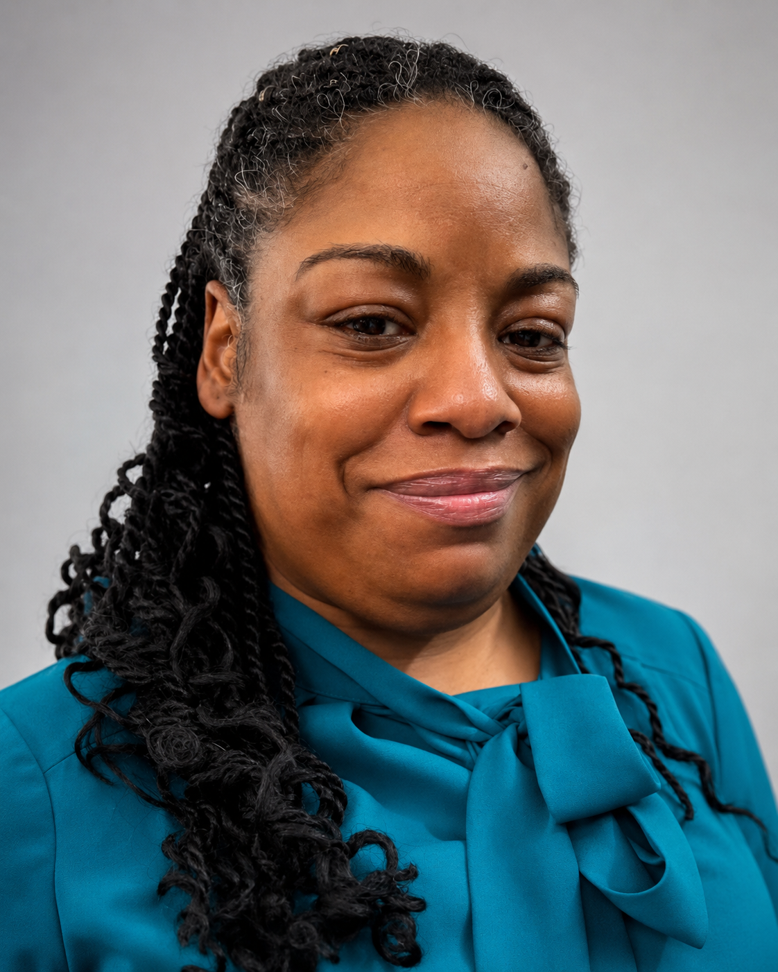Courage Coach Jess, award-winning business owner and founder of Courage Coach Jess Ministries, smiling.