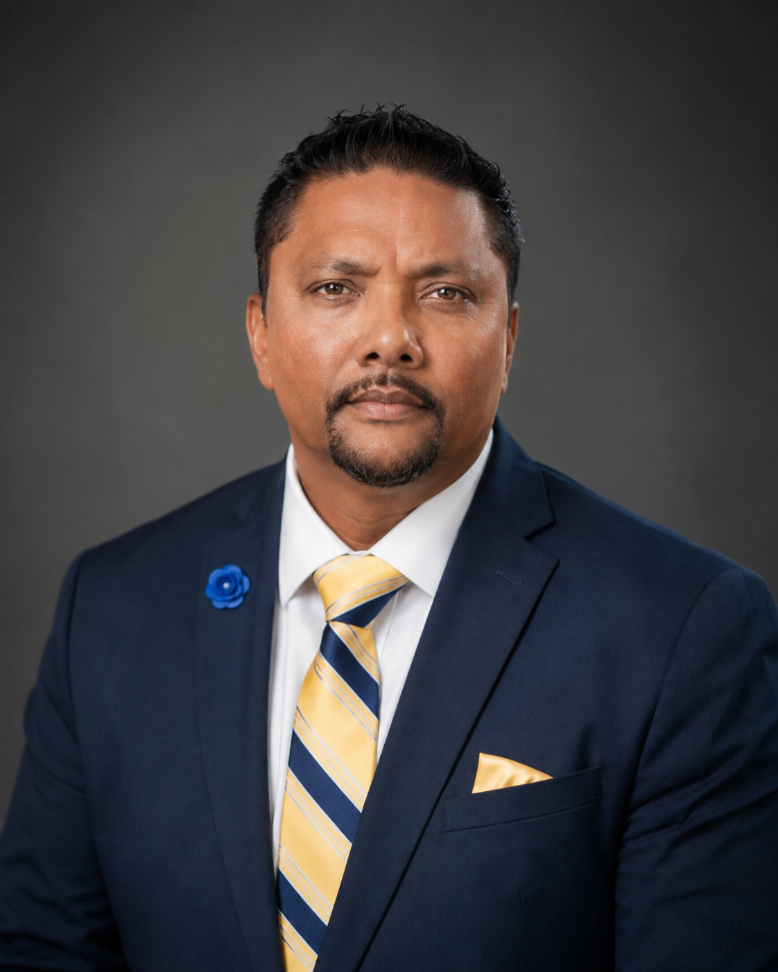 Pastor Mike Basdeo, senior pastor of Christ Tabernacle Church and co-owner of Queen Joann Towing Company in Mount Vernon, NY.